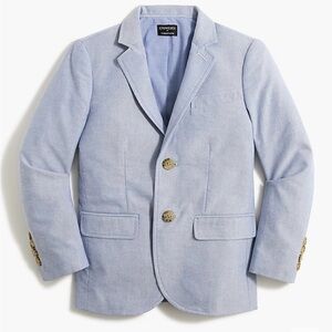 J.Crew Factory Boys Oxford suit jacket, Thompson suiting, size 10, worn once